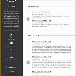 Cool Attractive Resume Templates Free Download Word Of Best Ideas On