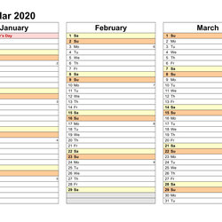 Splendid Weekly Calendar Template Students Days Week Example Planner Excel Printable Yearly Year Templates