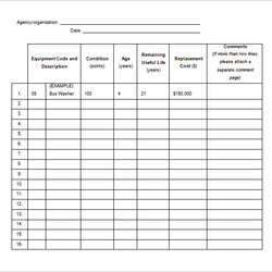 Preventive Maintenance Schedule Template Excel Task List Templates Machine Preventative Word Boat Example