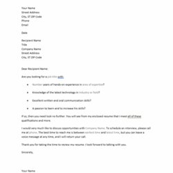 Very Good Microsoft Cover Letter Template Resume Simple