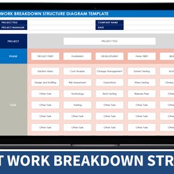 Great Work Breakdown Structure Excel Templates At