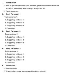 Disaster Management Research Essay Outline Informative