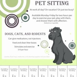 Excellent Free Dog Walking Flyer Template Awesome Walker Flyers