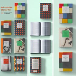 Superb Self Publish Starter Kit For Book Design Template Pack Templates Booklet Cover Publishing Magazine