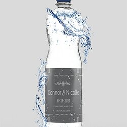 Worthy Wedding Water Bottle Label Template Illustrator Word Apple Pages Examples Editable Labels Templates