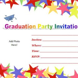 Very Good Printable Graduation Templates Invitation