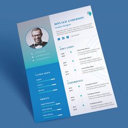 Splendid Eye Catching Resume Template Word To Download Doc Scaled