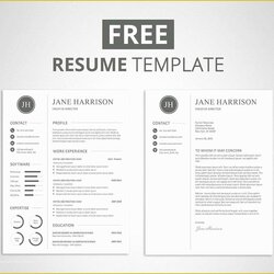 Preeminent Eye Catching Resume Templates Free Of To Help Job Land Resumes Template Invoice