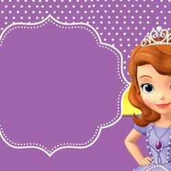 Superior Sofia The First Free Printable Invitations Oh My Fiesta In English Birthday Para Princess Party