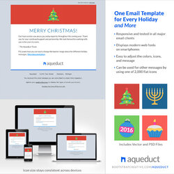 Smashing Holiday Email Template Free Format Download Width