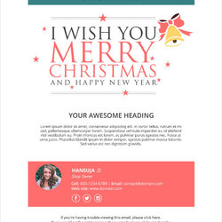 Holiday Email Template Greeting Format Templates Business Info Mail Best
