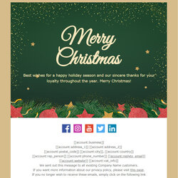 Excellent Merry Christmas Email Formal Picture Gallery Greetings Templates