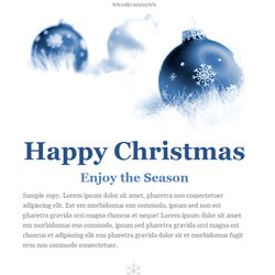 Super Happy Holidays Email Templates For New Year Christmas