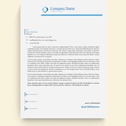 Free Business Letterhead Templates Ms Word Template Simple