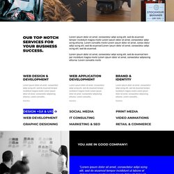Smashing Free Graphic Design Website Template Download In