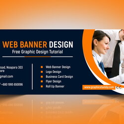 Professional Web Banner Design Free Template Editable In Scaled