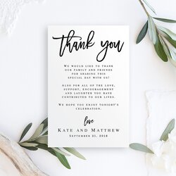Superb Wedding Thank You Letters Instant Download Editable Templates