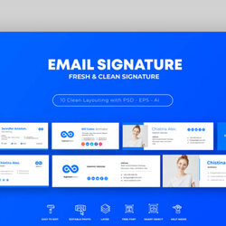 Admirable Free Email Signature Template Download Printable Templates Inline Image Preview Source