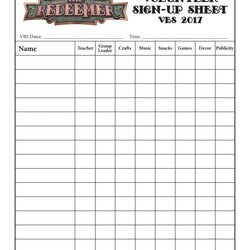 Champion Volunteer Sign Up Sheet Templates Free Premium Examples