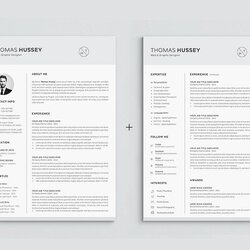 High Quality Resume Template