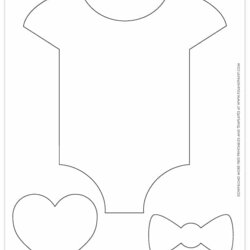 Printable Baby Template Reasons To Love The Bow Tie Needs