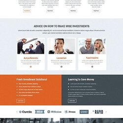 Eminent Best Website Template Ideas On Business Responsive Templates Web Company Layout Homepage Site Designs