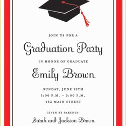 Graduation Dinner Invitation Template Free Of College Wording Friday February Archives Sample Letter