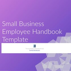 Best Employee Handbook Templates Examples Template Mb Guidelines Employees