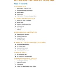 Superlative Best Employee Handbook Templates Examples Template Kb
