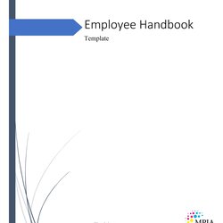 Exceptional Best Employee Handbook Templates Examples Is Pending Load