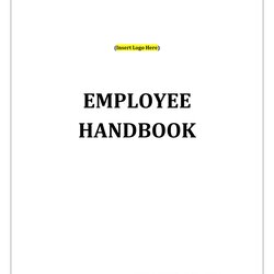 Worthy Best Employee Handbook Templates Examples