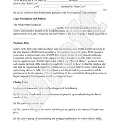 Sterling Real Estate Purchase Agreement Form Free Templates With Sample Mortgage Contract Template Forms