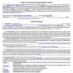 Very Good Real Estate Contract Template In Purchase Agreement