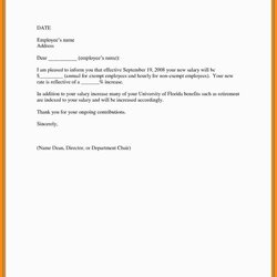 Capital View Sample Letter Of Request For Salary Increase Marvelous Template Design