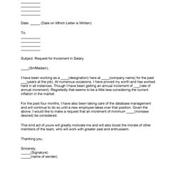 Preeminent Best Salary Increase Letters How To Ask For