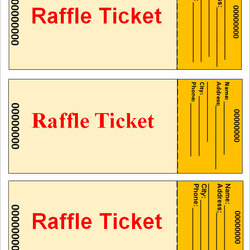 Champion Raffle Ticket Templates Word Illustrator Tickets
