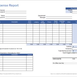 Legit Free Expense Report Template Excel Travel Sheets Google
