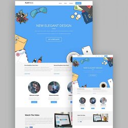 Smashing Free Simple Responsive Landing Page Template Templates Amazing Example