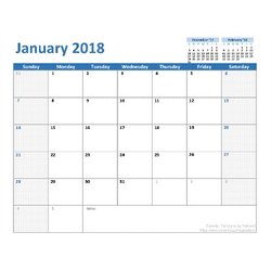 Calendar Template Free Download Printable