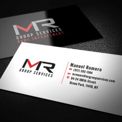 High Quality Construction Business Cards Card Tips Mr Services Elegant Visiting Examples Contractor Sample