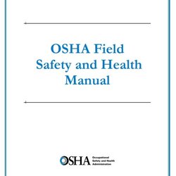 Superior Safety Manual Templates Free Printable Word Samples Template Health Sample Gov Downloads Kb Uploaded