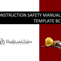 Great Construction Health And Safety Manual Template