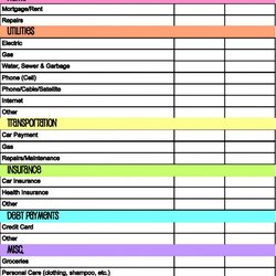 Champion Family Budget Excel Templates Spreadsheet Monthly Yearly Bud Expense Household Free