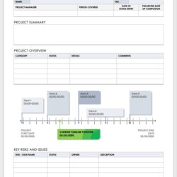 Capital Free Project Report Templates Template Status Word One Page