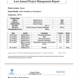 Fantastic Project Management Report Templates Ms Word Excel Template Format Europa Eu