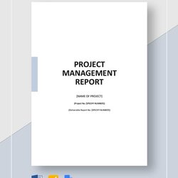 Tremendous Free Report Templates Microsoft Word Doc Template Project Management Simple Sample Ms Reports
