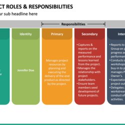 Wizard Project Team Roles And Responsibilities Template