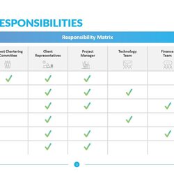 Fine Project Team Roles And Responsibilities Template