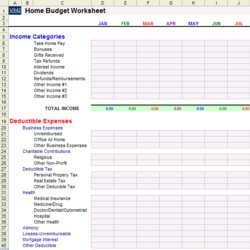 Swell Home Budget Worksheet Template Spreadsheet Printable Worksheets Household Budgeting Family Excel