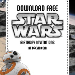 Free Star Wars Birthday Invitation Templates Download Hundreds Printable